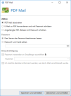 PDF Mail dialog